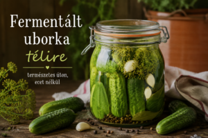 Fermentált uborka télire